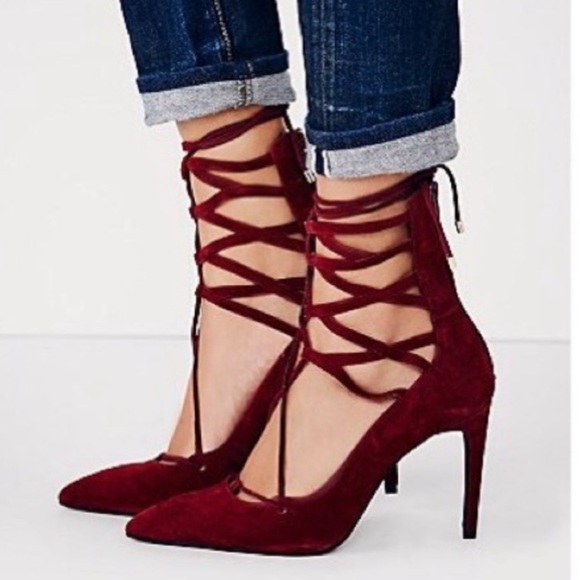 Jeffrey Campbell Shoes - JC X FREE PEOPLE LACE UP HEELS
